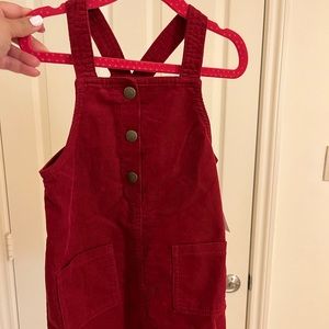 Old Navy Maroon Dungarees. Never used, tag still on